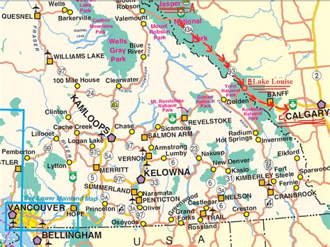 Distance from Medicine Hat, AB to Nanaimo, BC